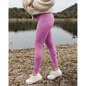 Sand Cloud Lavender Leggings Size Medium